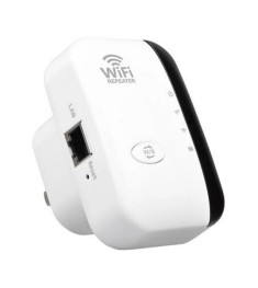 Ретранслятор-усилитель сигнала репитер WiFi с антенной 300mbps (Белый)