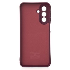 Силікон оригінальний Samsung Galaxy A17 (ShutCam) (Бордовий)