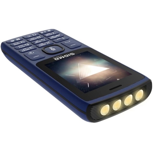 Мобільний телефон Sigma X-Style 34 NRG Type-C (Blue)