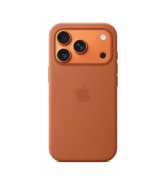 Чехол Silicone Case with MagSafe Apple iPhone 17 Pro (Terra Cotta)