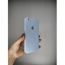 Силіконовий чохол оригінальної квадратно-круглої форми для Apple iPhone 6  /  6s (15) Ліловий