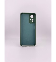 Силікон оригінальний Xiaomi Redmi Note 12S 4G (ShutCam) (темно-зелений)