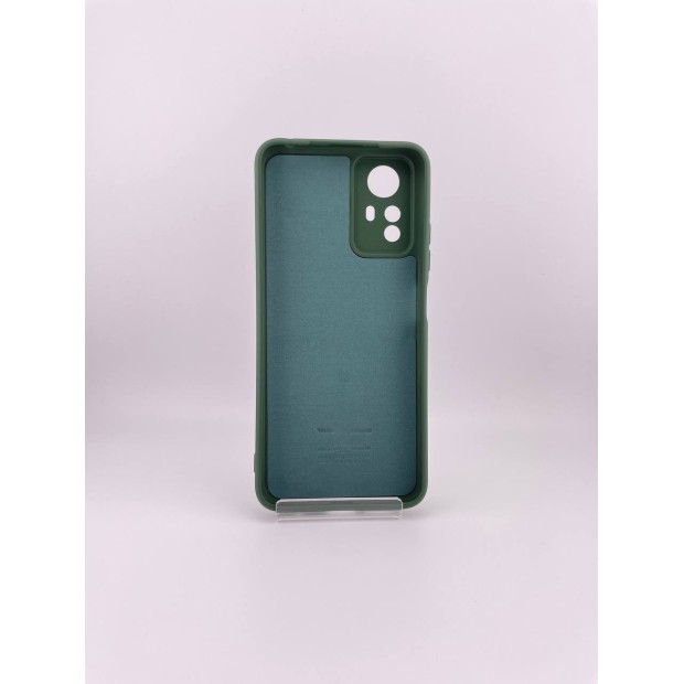 Силікон оригінальний Xiaomi Redmi Note 12S 4G (ShutCam) (темно-зелений)