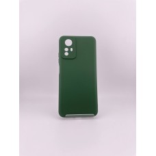 Силікон оригінальний Xiaomi Redmi Note 12S 4G (ShutCam) (темно-зелений)