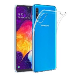 Silicone Case WS for Samsung Galaxy A30s  /  A50  /  A50s (2019) (Transparent)