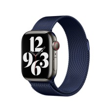 Ремінець Milanese Loop для Apple Watch 42  /  44  /  45  /  49 мм (Опівнічний синій)