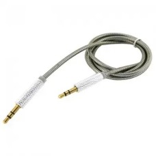 AUX Cable Walker A730 (3.5mm to 3.5mm) (Grey)