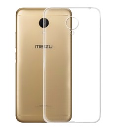 Силіконовий чохол WS для Meizu M5 (прозорий)