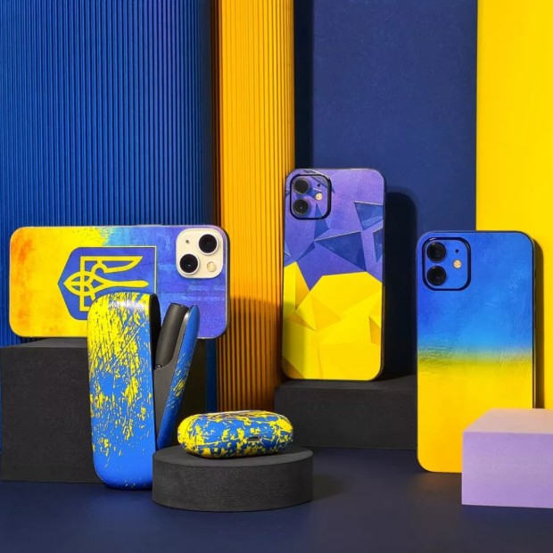 Захисна плівка Ukrainian Gradient Designt Hydrogel HD Захисна плівка Ukrainian Gradient Designt Hydrogel HD