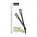 USB-кабель Walker C985 100W (1.5м) (Type-C - Type-C) (Чорний)