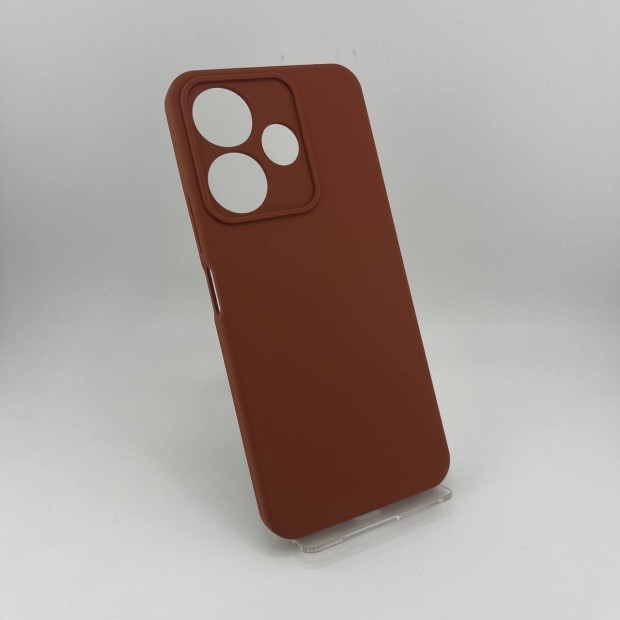 Силіконовий чохол Original Xiaomi Redmi 13 4G  /  Poco M6 4G (ShutCam) (Коричневий)