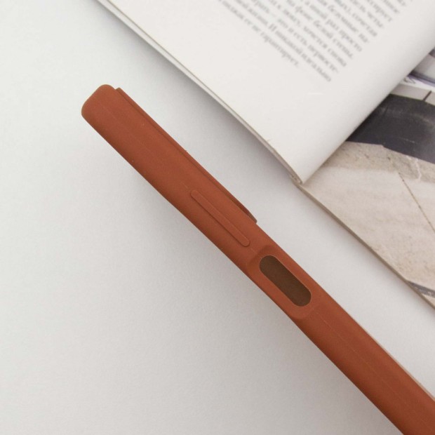 Силіконовий чохол Original Xiaomi Redmi 13 4G  /  Poco M6 4G (ShutCam) (Коричневий)