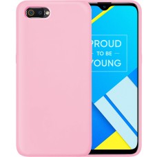 Силикон Original 360 Case Realme C2 / A1R (Розовый)