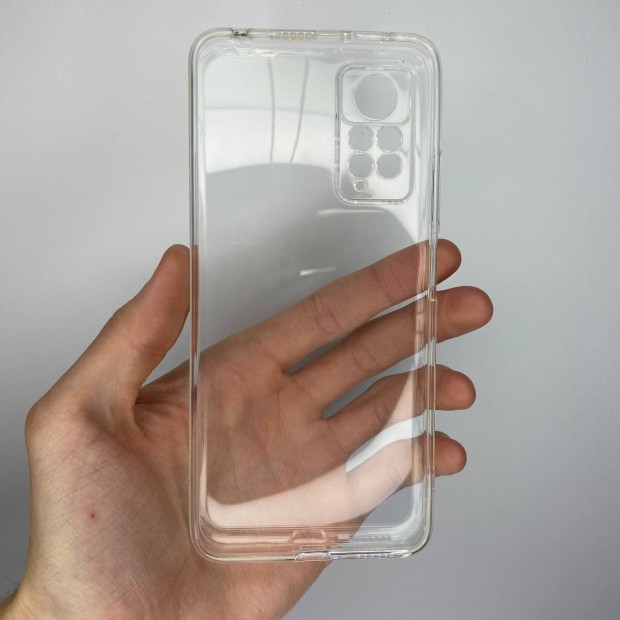 Силіконовий чохол Virgin для Xiaomi Redmi Note 11 Pro (ShutCam) (Прозорий)
