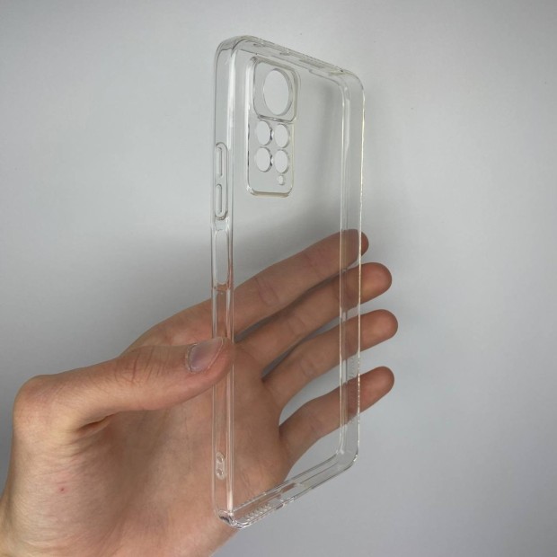 Силикон Virgin Case Xiaomi Redmi Note 11 Pro (ShutCam) (Прозрачный)