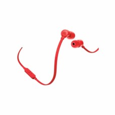 Проводные наушники-гарнитура вакуумные JBL Tune 110 (Red) JBLT110RED K