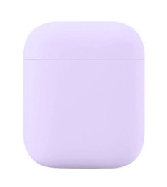 Чохол для навушників Full Silicone CaseApple AirPods 1  /  2 (71) Світлий Гліцин..