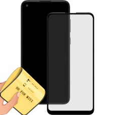 Захисне скло 5D Matte Ceramic для Samsung Galaxy A11  /  M11  /  Xiaomi Redmi Note 9  /  10X, чорне