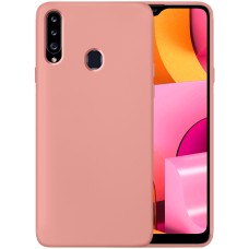 Силикон Original 360 Case Samsung Galaxy A20S (Пудровый)