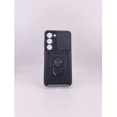 Бронь-чехол Ring Serge Armor Case Samsung Galaxy S23 (ShutCam) (Чёрный)
