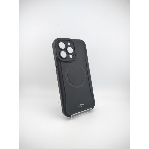 Накладка Monblan Military Magsafe для Apple iPhone 14 Pro Max (чорна) MM14PM