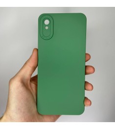 Силікон Lux Shotcam Xiaomi Redmi 9A (Темно-зелений)