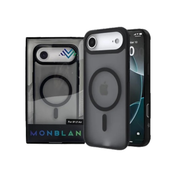 Накладка Monblan Magnetic Matte Magsafe Apple iPhone 17 Air (Black)