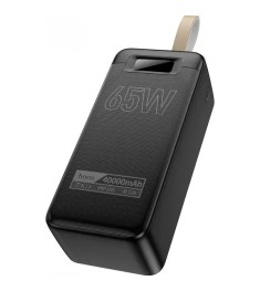 Зарядний пристрій PowerBank Hoco DB82 Aquila PD65W 40000 мАг (Чорний)