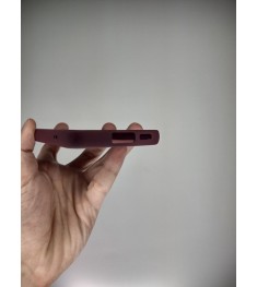 Силіконовий чохол Original Samsung Galaxy S23 (ShutCam) (Бордовий)