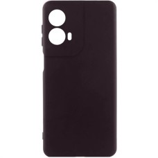 Силикон Original Motorola Moto G85 (ShutCam) (Чёрный)