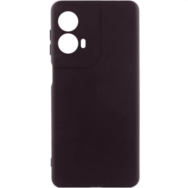 Силікон Original Motorola Moto G85 (ShutCam) (Чорний)