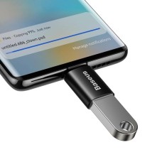 Перехідник OTG Baseus Ingenuity Mini Type-C to USB 3.1 (Чорний) ZJJQ000001