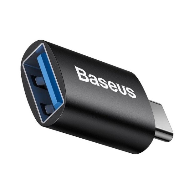 Переходник OTG Baseus Ingenuity Mini Type-C to USB 3.1 (Чёрный) ZJJQ000001
