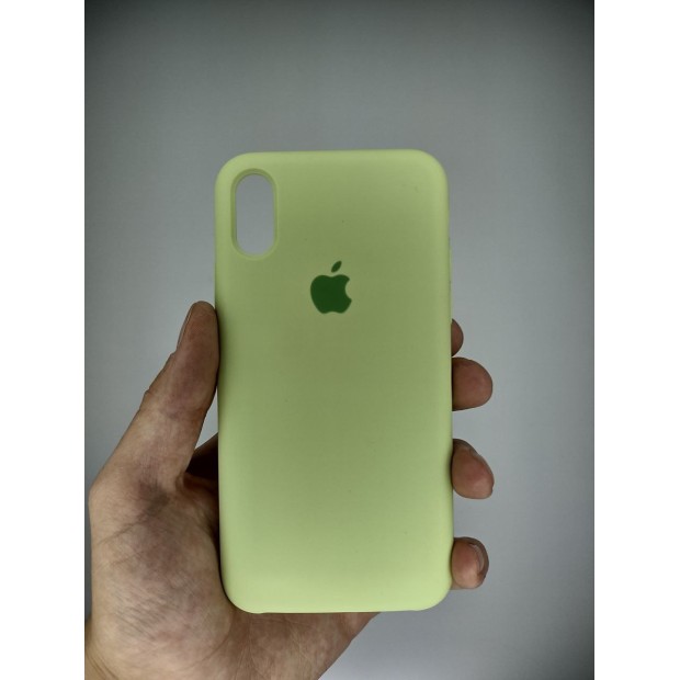 Силикон Original Case Apple iPhone X / XS (Avocado) Силикон Original Case Apple iPhone X / XS (Avocado)