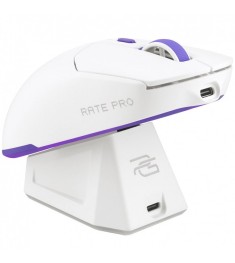 Мышь беспроводная игровая Proove Gaming Rate (White / Purple) CMRTWR003002