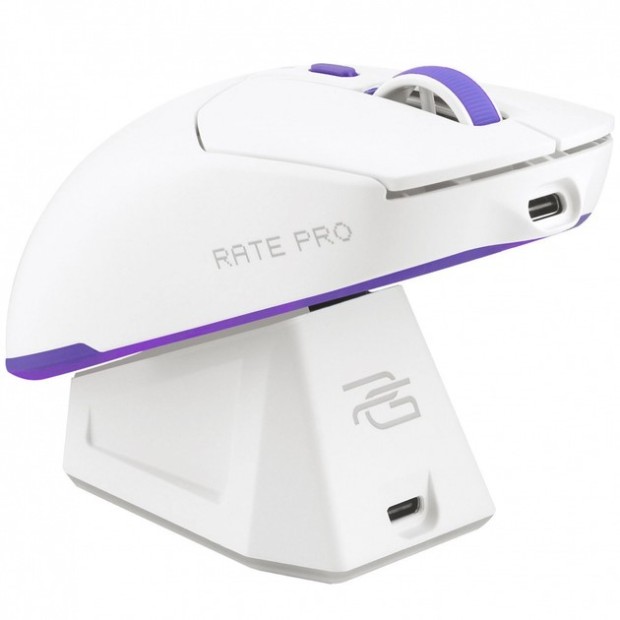 Мышь беспроводная игровая Proove Gaming Rate (White / Purple) CMRTWR003002