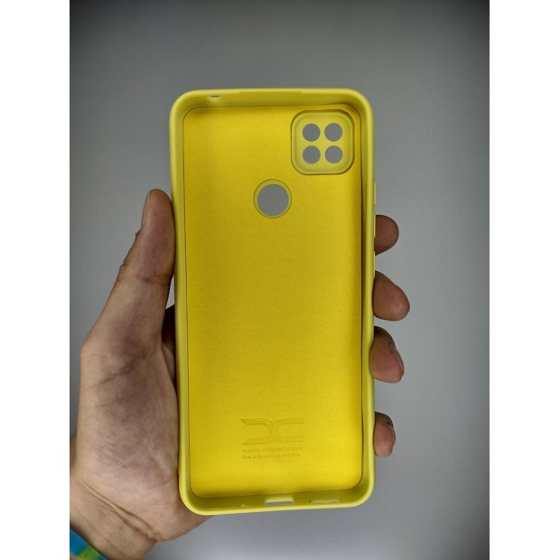 Силіконовий чохол Original Xiaomi Redmi 9C (ShutCam) (Жовтий)