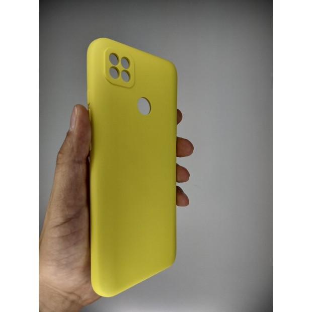 Силіконовий чохол Original Xiaomi Redmi 9C (ShutCam) (Жовтий)