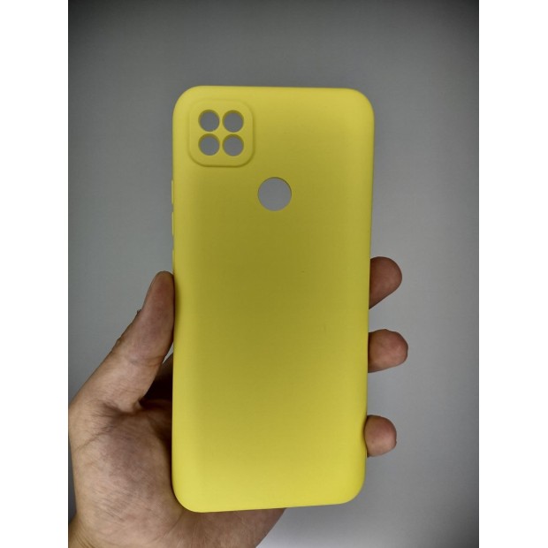 Силіконовий чохол Original Xiaomi Redmi 9C (ShutCam) (Жовтий)