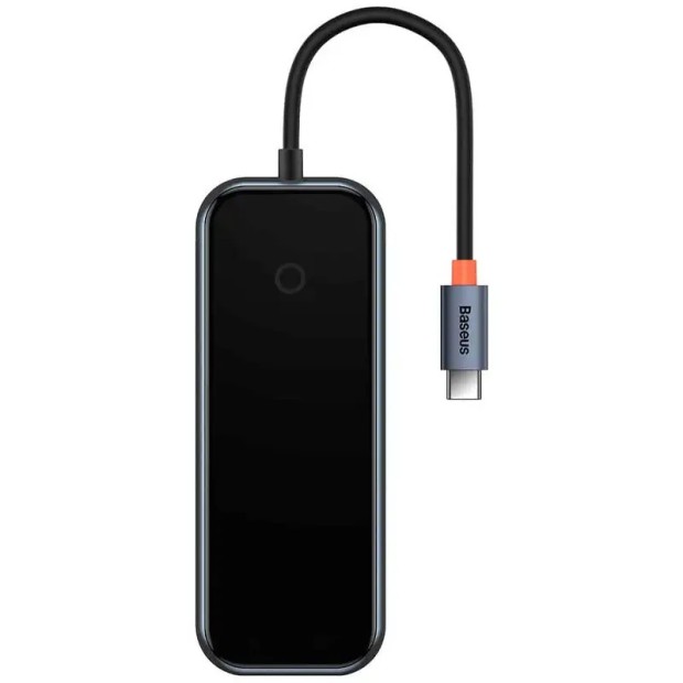 Перехідник USB HUB Baseus AcmeJoy WKJZ010013 (з Type-C на 3xUSB3.0 + Type-C) (Сірий)