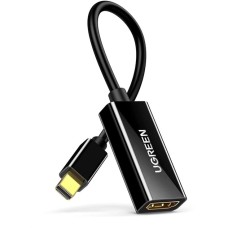 Переходник UGREEN MD112 1080p (HDMI (F) - Mini Displayport (M)) (Black)