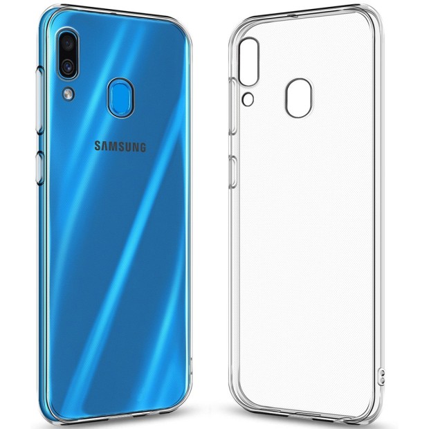 Прозорий силіконовий чохол Virgin для Samsung Galaxy A20  /  A30 (2019), Харків, Київ, Україна