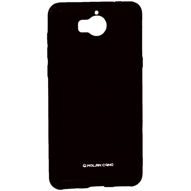 Силіконовий чохол Molan Shining для Huawei Y5 (2017) (Чорний)