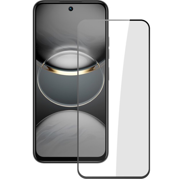 5D Стандартний Tecno Spark 30 Чорне захисне скло