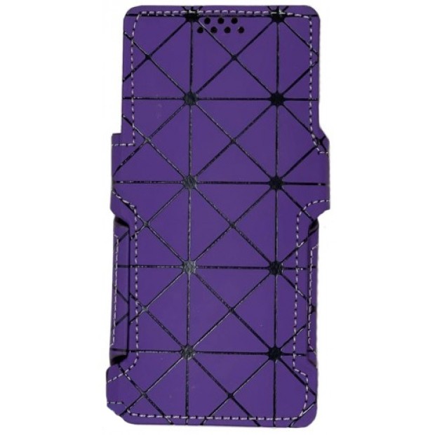 Чохол-книжка Status Universal 6,0' (Ромб фіолетовий)