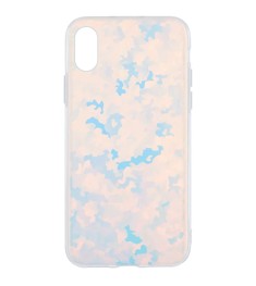 Силіконовий чохол Ice Abstractions для Apple iPhone X  /  XS (Cloud)