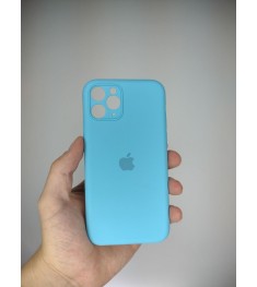 Силикон Original RoundCam Case Apple iPhone 11 Pro (20) Blue