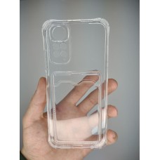Силикон 6D Card Case Xiaomi Redmi Note 11 / Note 11S (ShutCam) (Прозрачный)