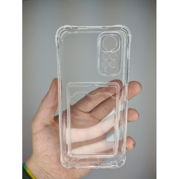Силикон 6D Card Case Xiaomi Redmi Note 11 / Note 11S (ShutCam) (Прозрачный) Силикон 6D Card Case Xiaomi Redmi Note 11 / Note 11S (ShutCam) (Прозрачный)