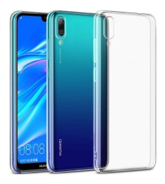 Силіконовий чохол WS для Huawei Y7 (2019) (прозорий)